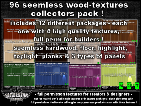 wood textures for secondlife