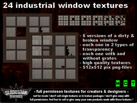 industrial window textures
